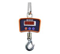 Bilancia Elettronica a Gancio, Portata Fino a 1000 kg, Bilancia a Gancio, Funzionamento senza fili, Tara Della Bilancia, Display Digitale, HDWR wagPRO-H1000