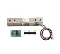 Bilancia elettronica cella di carico e modulo HX711 sensore di peso con convertitore AD a 24 bit per misurazione di peso e pressione elevati (5 kg e HX711)