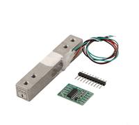 Bilancia elettronica cella di carico e modulo HX711 sensore di peso con convertitore AD a 24 bit per misurazione di peso e pressione elevati (20KG e HX711)