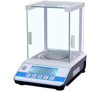 Bilancia elettronica da 0,001 g, bilancia analitica da laboratorio digitale di precisione, conteggio gioielli con display LCD retroilluminato per oro, tè, farmacia, impianto chimico, 500 g/0,001 g (5