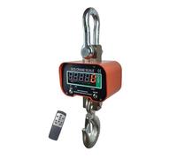 Bilancia elettronica d'attaccatura industriale resistente della gru della bilancia 5T/10T 5000kg/10000kg Grande display LCD per l'edilizia, la fabbrica(5000kg Division 2kg)