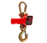 Bilancia elettronica della scala elettronica della scala diretta di alta precisione con telecomando wireless 5 tonnellate industriali PORTATO Schermo digitale(Rot)