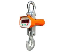 Bilancia elettronica della scala elettronica della scala diretta di alta precisione con telecomando wireless 5 tonnellate industriali PORTATO Schermo digitale(Oranje)