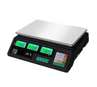 BILANCIA ELETTRONICA DIGITALE PROFESSIONALE MAX 40 KG PIATTO ACCIAIO INOX DIVISIONE PESATA 2 GRAMMI