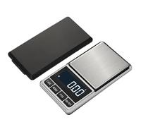 Bilancia elettronica for gioielli da 1 pezzo, grammatura 0,01/0,1 g, precisione for oro, mini bilancia tascabile di precisione, bilancia da cucina intelligente(200g-0.01)