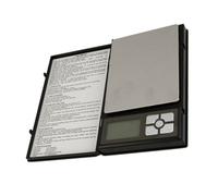 BILANCIA ELETTRONICA PIEGHEVOLE NOTEBOOK 11085 500g x 0.1g TASCABILE 90x115MM