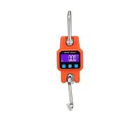 Bilancia elettronica portatile a gancio, bilancia sospesa, mini di sollevamento Bluetooth ricarica for uso domestico per edilizia, fabbrica(Orange)