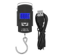 Bilancia Elettronica Portatile Ricaricabile USB Bilancia da Pesca Portatile Express Bilancia Elettronica Portatile da 55 Kg per Bagaglio Espresso da Pesca