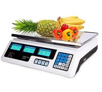 BILANCIA ELETTRONICA PROFESSIONALE DA BANCO DIGITALE ACCIAIO 40KG DISPLAY
