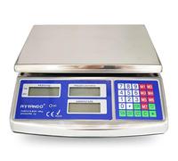 BILANCIA ELETTRONICA PROFESSIONALE DIGITALE 40Kg ACCIAIO DA BANCO DIVISIONE 2g