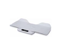 TERRAILLON - BABY FIT - Pesa bambino 2 in 1 elettronica, navicella staccabile, funzione confronto peso, blocco bambino, gradazione 5-10-15 g, capacità 180 kg copertura inclusa, bianco