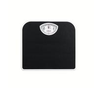 Bilancia fisica tradizionale, analogica, scala per 130 kg, IZ9201, calibratura semplice, alloggiamento in metallo stabile, leggero e flessibile, nero