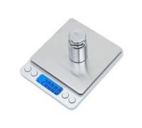 Bilancia for gioielli da 1 pezzo, bilancia elettronica da 0,1 g, mini bilancia tascabile for alimenti da cucina(3KG-MAX)