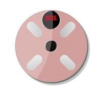 Bilancia For Grasso Corporeo Bluetooth BMI Elettronica Intelligente Digitale A LED For Pesare Il Corpo Da Bagno Preciso E Facile Da Leggere(Pink)