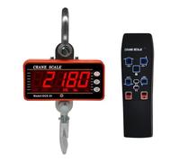Bilancia for gru da 500 kg/1000 kg, bilancia digitale LCD, industriale ad alta precisione, a gancio for carichi pesanti per edilizia, fabbrica(1000KG 2000lb)