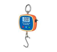 Bilancia for gru digitale con doppio display LCD da 660 libbre, bilancia for gancio in acciaio inossidabile precisa 0,1, for pesatura pesante USB 300 kg