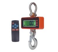 Bilancia for gru elettronica industriale arancione da 1500 kg 3000 libbre Display LCD bilancia sospesa wireless impermeabile per l'edilizia, la fabbrica