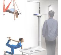 Bilancia for ufficio medico, bilancia digitale medica, sonar senza contatto, display LCD all-in-one, capacità di 440 libbre, for misurare peso, altezza, indice di massa corporea