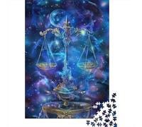 Bilancia Galassia Puzzle 1000 Pezzi Gioco di Puzzle Carta per Adulti Scena Cosmica Set Puzzle 1000 Pezzi Relax Casa Regalo 52x38cm/1000pcs