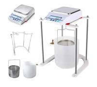 Bilancia Idrostatica Digitale, Bilancia Elettronica Idrostatica, Alta Precisione, per Test di Densità dei Solidi, Costruzione Stradale e Misurazioni per la Ricerca Scientifica(10kg)