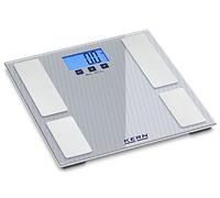 Bilancia impedenziometrica con analisi del corpo [Kern MFB 150K100] per la determinazione di peso corporeo, grasso corporeo ..., Portate [Max]: 182 kg, Divisione [d]: 100 g