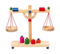 Bilancia in legno per bambini