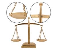 Bilancia in metallo in stile vintage: regalo per avvocato e giudice - Bilancia