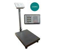 BILANCIA INDUSTRIALE DA TERRA CON PIATTAFORMA DISPLAY DIGITALE PESO 150 KG