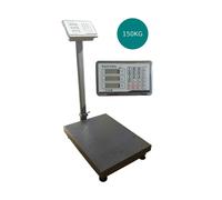 BILANCIA INDUSTRIALE DA TERRA CON PIATTAFORMA DISPLAY DIGITALE PESO 150 KG