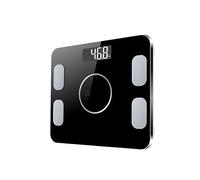 Bilancia Intelligente For Grasso Corporeo Bilancia Digitale For Bagno Bilancia Da Pavimento Bilancia Bluetooth Bilancia Elettronica Facile Da Usare(Black)