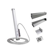 Bilancia lineare sottile in vetro da 0,005 mm 5VDC 450mm-1000mm Spostamento del sensore del righello a reticolo for la fresatrice del tornio(Working length 700mm)