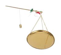 Bilancia Meccanica in Rame Oro 250g per Tè e Polveri | Portatile, Multiuso e Facile da Calibrare, Uso Domestico e Professionale, Capacità 250g 0, 55lb