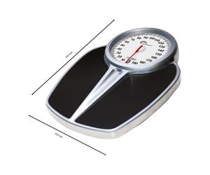 Bilancia meccanica LITTLE BALANCE 8182 PRO M 200, 200 kg / 1 kg, Grande display, Professionale, Nero e Cromo - Nouvo