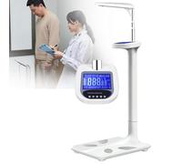 Bilancia Medica Multifunzionale - Bilancia Elettronica per Altezza e Peso, Portata 200 kg, intervallo di misurazione 85-207 cm, Bilancia Digitale di precisione