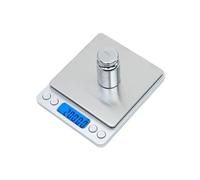 Bilancia, Mini bilancia elettronica tascabile for gioielli, da cucina, 0,1 g, pesatura, medicinali, caffè, ingredienti, tè, farina,per Viaggi, Shopping, Ufficio Postale(1KG-MAX)