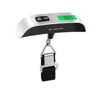 Bilancia per bagagli, Bilancia pesabagagli portatile con display LCD digitale da 5 pezzi, pesa 110 libbre/50 kg, valigie elettroniche viaggio,per valigia da viaggio