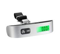 Bilancia per bagagli, Bilancia portatile digitale LCD da 6 pezzi, 110 libbre/50 kg, elettronica, for appendere valigie, viaggio, pesa bagagli, bilancia for il peso a borsa,per valigia da viaggio