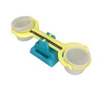 Bilancia per Bambini con Secchio in Plastica con Bilancia per Aula, Bilancia per Esplorare Volume, Misurazione e Divertimento