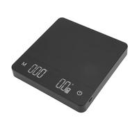 Bilancia per caffè Digitale, Resistente Ai Graffi 0,1 G Tara Automatica Ad Alta Precisione Mini Bilancia per caffè Portatile Ricaricabile Tramite USB Spegnimento Automatico con