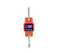 Bilancia Per Micro Gru Ricaricabile Con Gancio Appeso Bluetooth 4.0 | 300 Kg/50 G, Digitale, USB, Acciaio Inox(Orange)