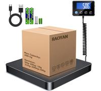 Bilancia per Pacchi, Bilancia Digitale Ad Alta Precisione Da 200 Kg/10 G Con Fun