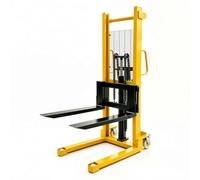 Bilancia per pallet Impilatore idraulico manuale da 1.000 kg, larghezza regolabile con forca 85 cm, for magazzino