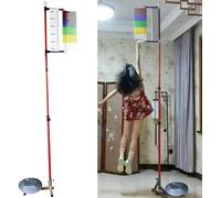 Bilancia per Salto Verticale da 1,2 m a 3,5 m, per Allenamento Fisico a casa e per la Scuola, con Asta di Reset, per Allenamento Sportivo con schiacciate per pallavolo.,