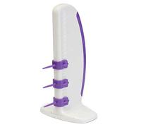 Bilancia per torte, righello per torte in plastica Livellatore Decoratore Strumento misurare la pasticceria da forno uso alimentare Accessorio bordo ghirlanda con tre puntine