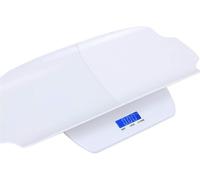 Bilancia Pesa Bambini Neonati Display Digitale Pesa Neonato Bianco peso kg 100