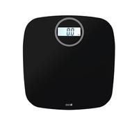 Bilancia Pesapersona Digitala, 180kg con 100gram, Vetro Nero