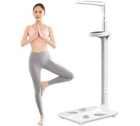 Bilancia pesapersone con Bluetooth per misurare la composizione muscolare, ideale per uso domestico, scuole, palestre, farmacie e cliniche.