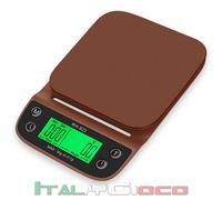 Bilancia Pesapersone da Tavolo WH-B25 per Uso Domestico Alimenti Caffè Marrone