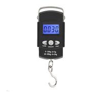 Bilancia pesapersone Digitale Bilancia pesapersone 50KG/10G LCD elettronico Digitale Bilancia Digitale con Gancio per Metro a Nastro per Pesca, Cibo, spedizione, Postale