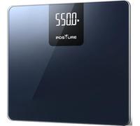 Bilancia Pesapersone Digitale da 550lb /250kg, Bilancia per il Peso Corporeo ad Alta Precisione, Piattaforma Extra Larga, Ampio Display LED, Resistente Piattaforma in Vetro Temperato da 8 mm